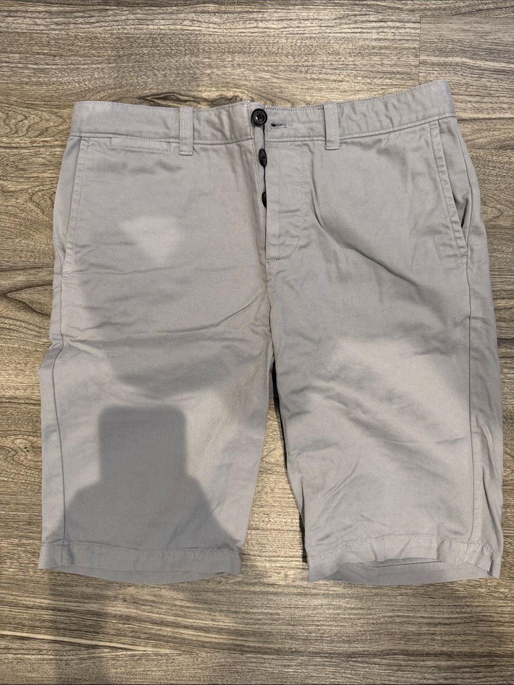 Jack Wills Light Gray Chino Shorts